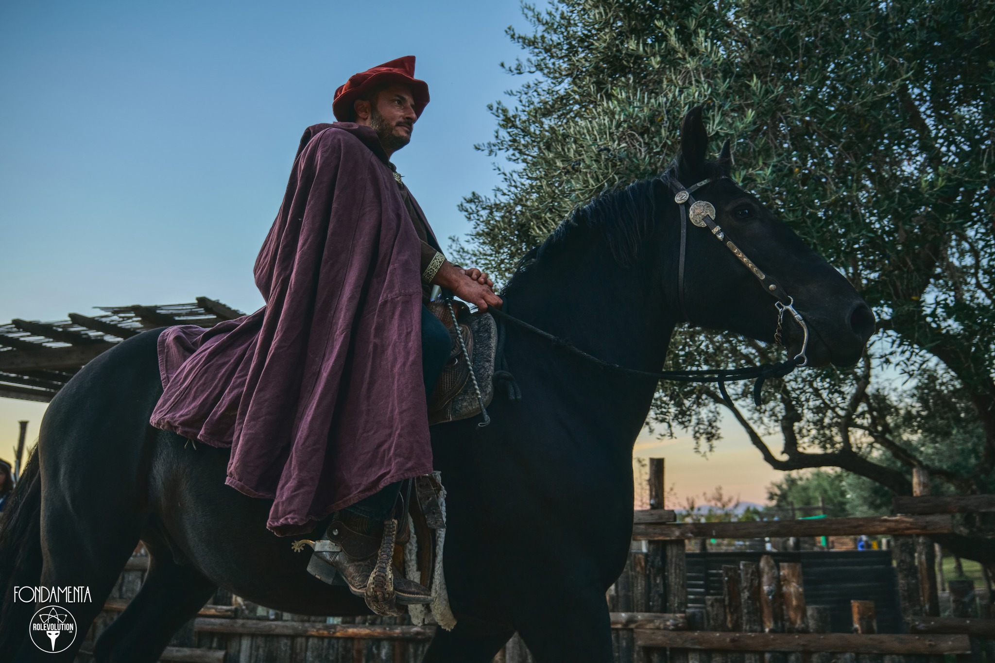 Fondamenta LARP, nobile a cavallo