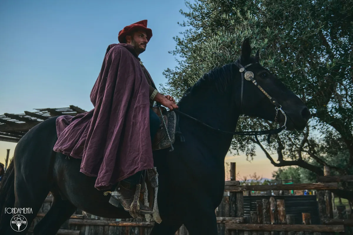 Fondamenta LARP, nobile a cavallo