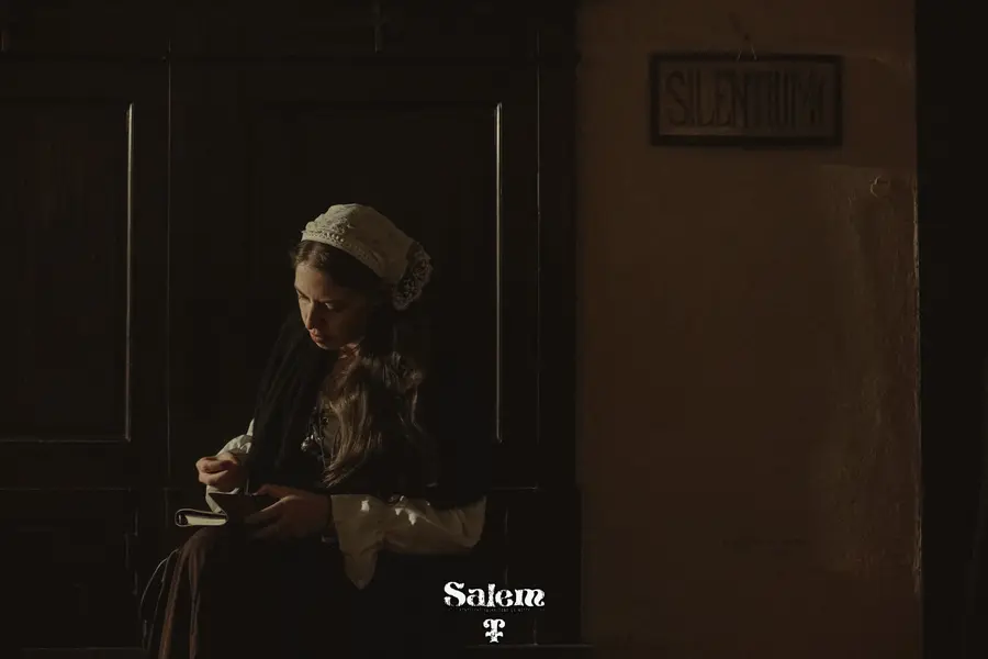 Salem LARP, momento di gioco notturno