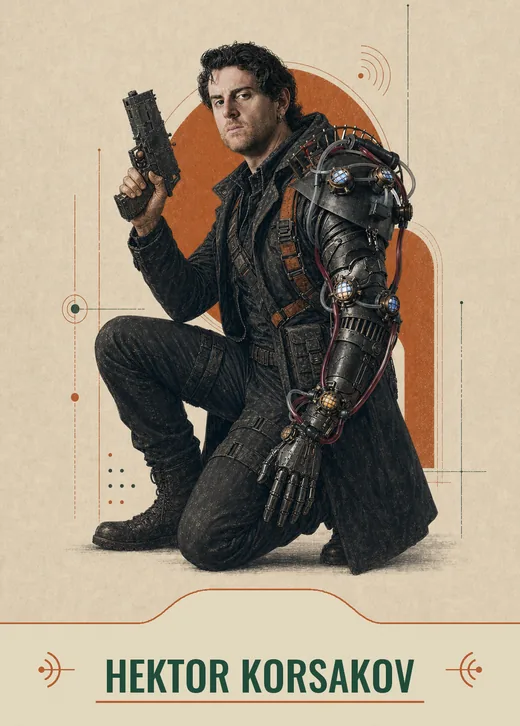Carta Personaggio Hektor Korsakov