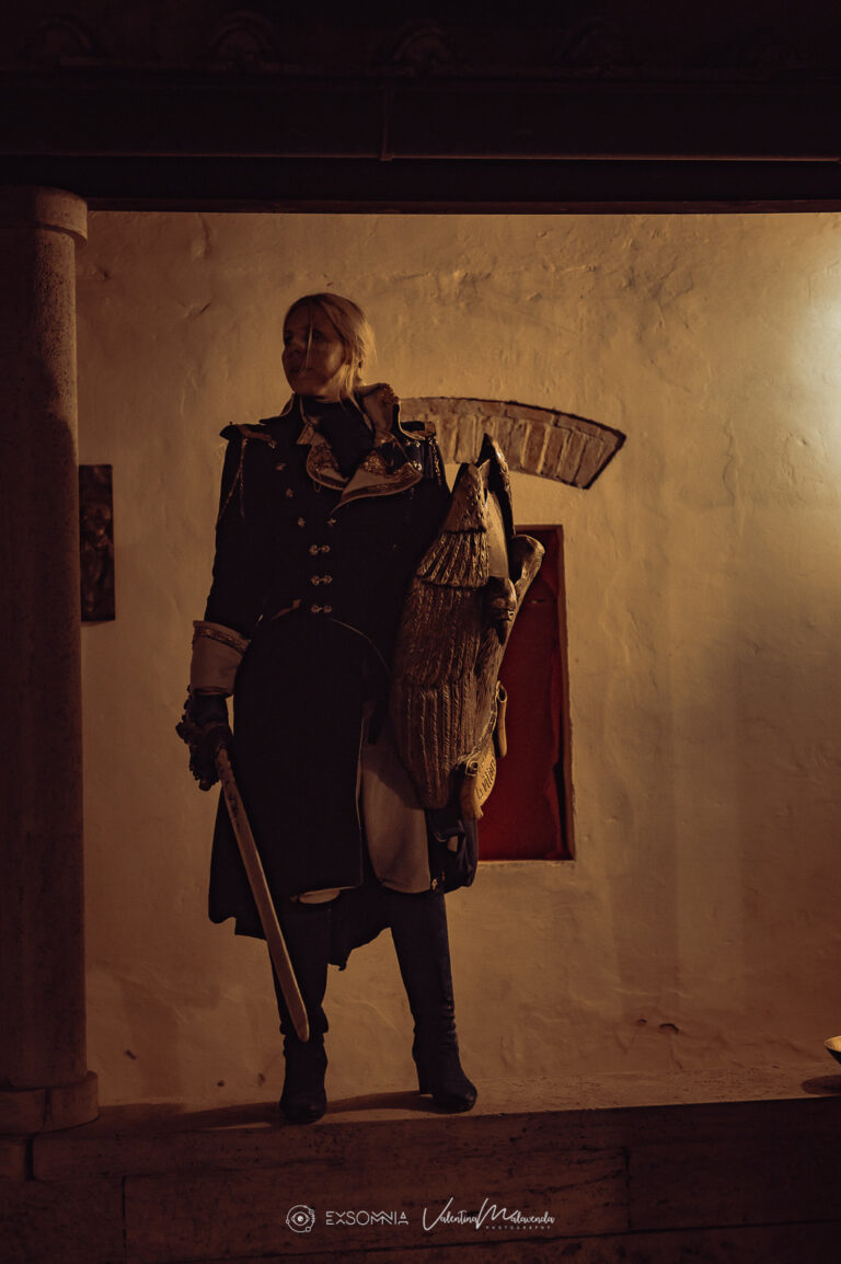 Costume LARP completo per personaggio guerriero fantasy